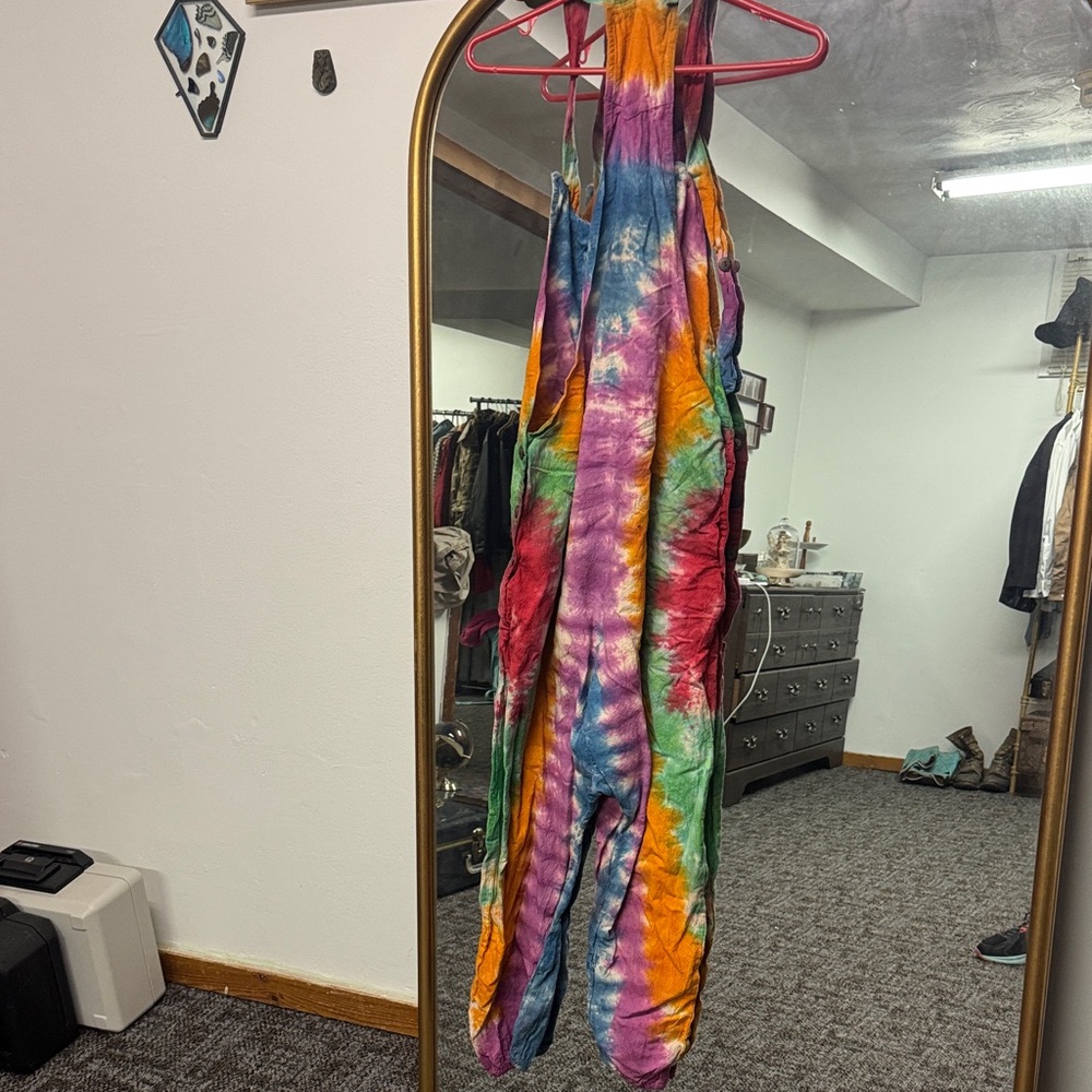 Colorful Tie-Dye Jumpsuit - Picture 4 of 4